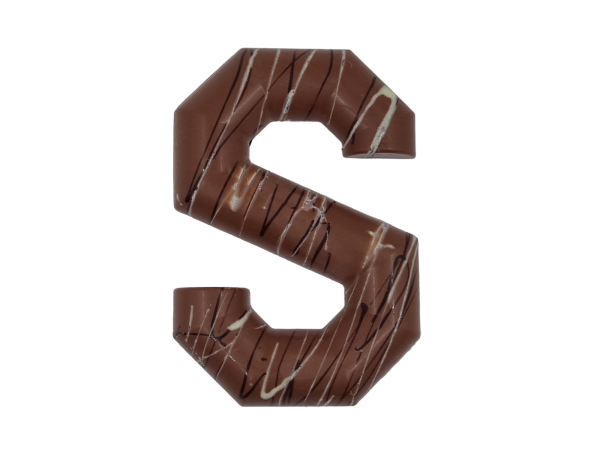 Sinterklaas Letters A - Z 200 Gram Massief  luxe 