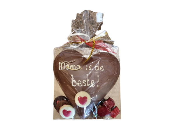 Chocolade Hart Met Tekst Mama Moeder is de Beste